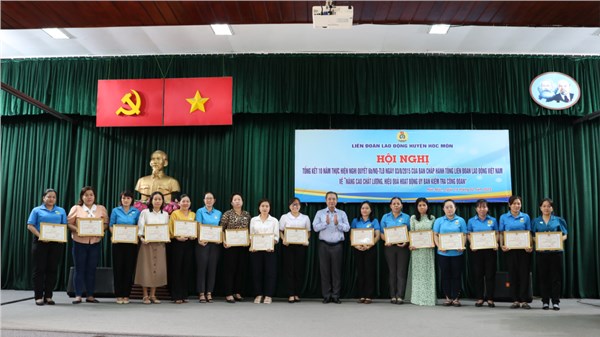 Tổng kết 10 năm thực hiện Nghị quyết 6b của Tổng LĐLĐ Việt Nam 